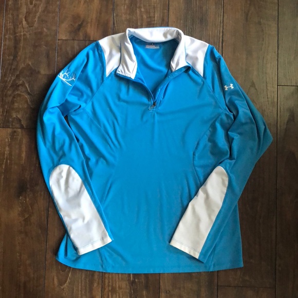 Under Armour Long Sleeve Pull Over Shirt - Picture 1 of 7